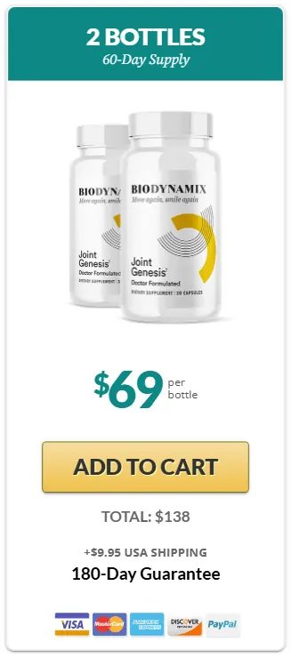 Joint Genesis 2 bottle